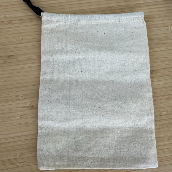 Madewell Bien Fait Canvas Jewelry Drawstring Dust Bag - Picture 2 of 3